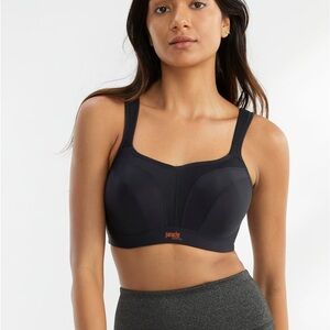Panache Ultimate High Impact Underwire Sports Bra 38H (38FF UK) Black 5021